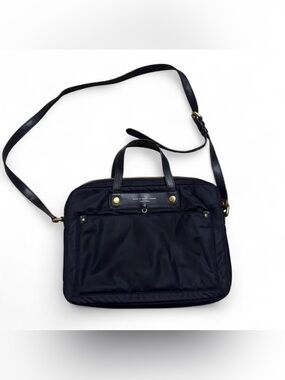 Marc by Marc Jacobs Black Nylon Laptop Bag with Shoulder Strap